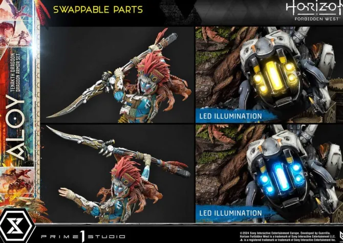 Horizon Forbidden West - Aloy Statue / Ultimate Premium Masterline Series: Prime 1 Studio