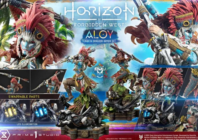 Horizon Forbidden West - Aloy Statue / Ultimate Premium Masterline Series - Bonus Version: Prime 1 S