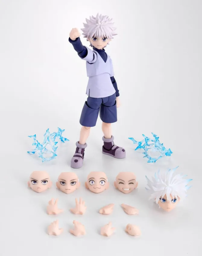 Hunter x Hunter - Killua Actionfigur / S.H.Figuarts: Tamashii Nations