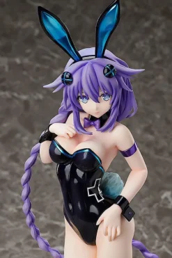 Hyperdimension Neptunia - Purple Heart Statue / Bare Leg Bunny Ver.: FREEing