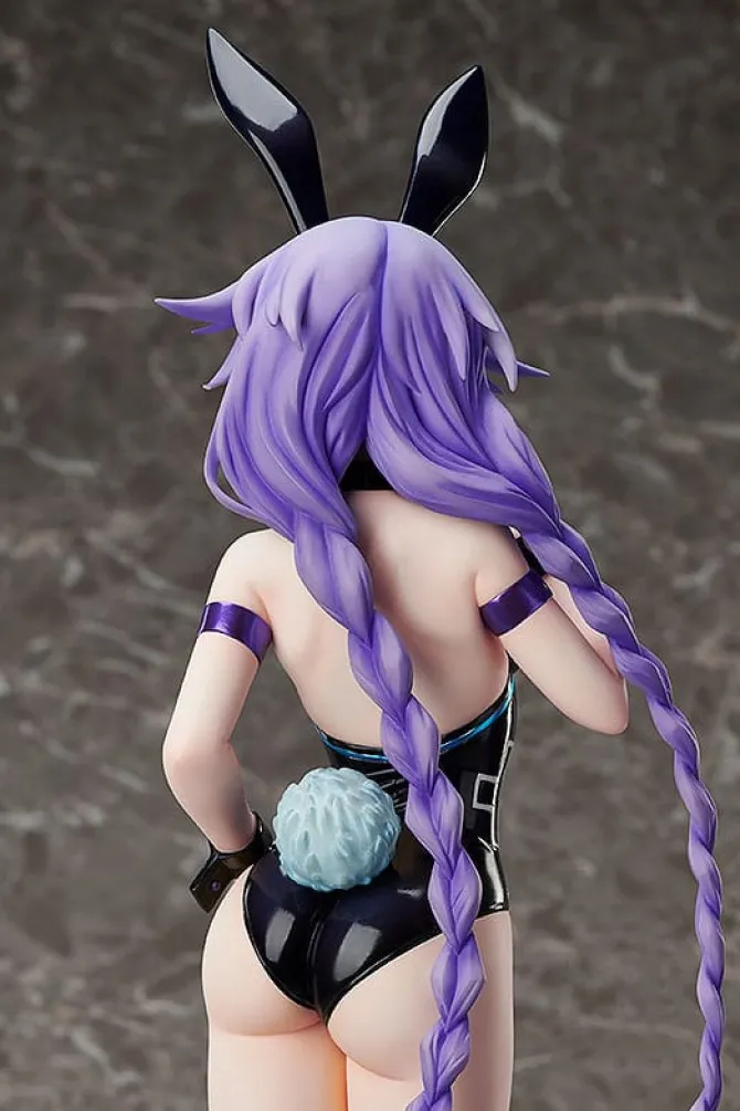 Hyperdimension Neptunia - Purple Heart Statue / Bare Leg Bunny Ver.: FREEing