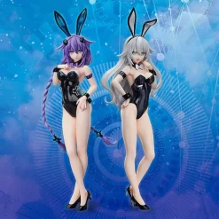 Hyperdimension Neptunia - Purple Heart Statue / Bare Leg Bunny Ver.: FREEing