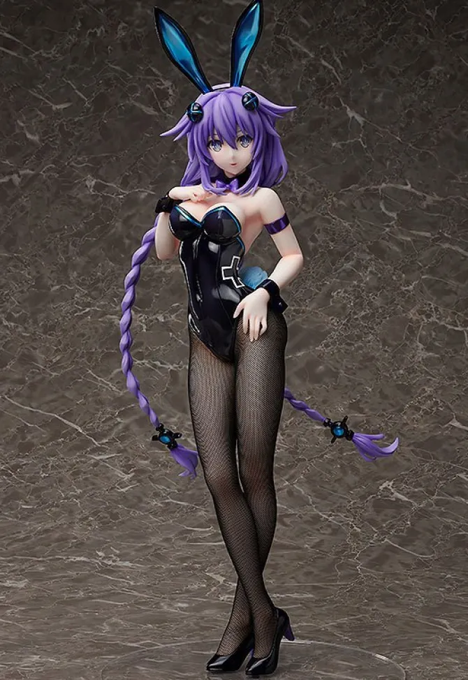 Hyperdimension Neptunia - Purple Heart Statue / Bunny Version: FREEing