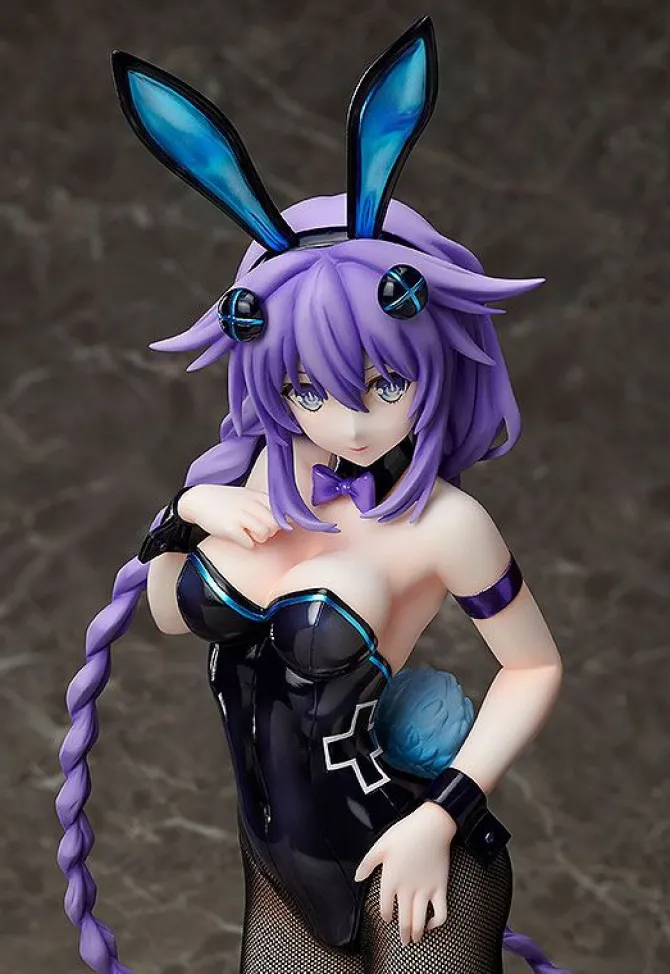 Hyperdimension Neptunia - Purple Heart Statue / Bunny Version: FREEing