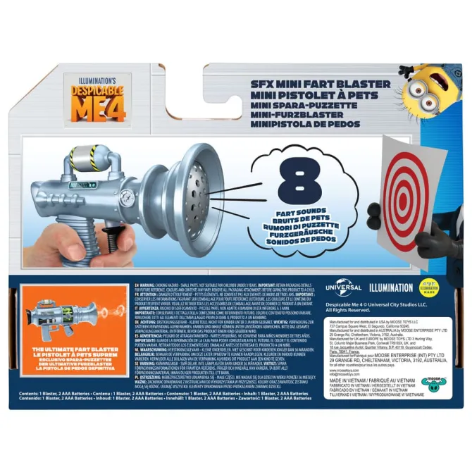 Ich - Einfach Unverbesserlich 4 Roleplay-Replik Pups Kanone Mini: Moose Toys