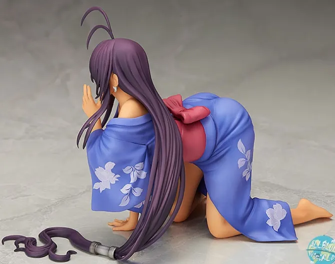 Ikki Tousen Extravaganza Epoch - Kan'u Unchou Statue - Yukata Version: FREEing