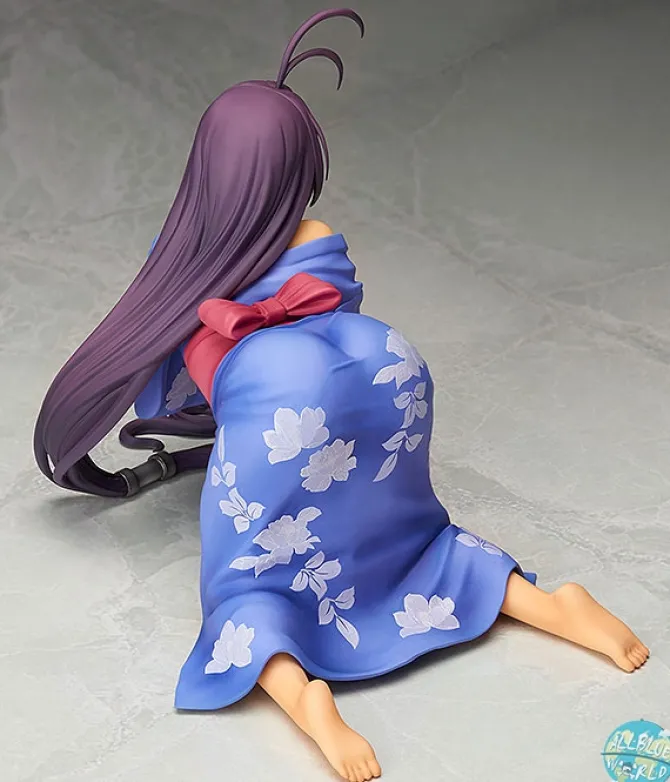 Ikki Tousen Extravaganza Epoch - Kan'u Unchou Statue - Yukata Version: FREEing