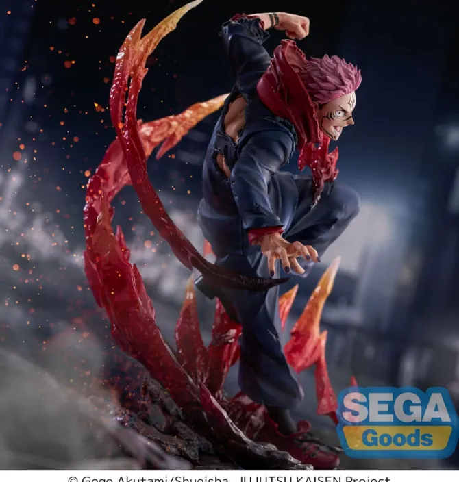 Jujutsu Kaisen - Sukuna Statue / FIGURIZMa - Flowing Red Scale Stack Ver.: Sega