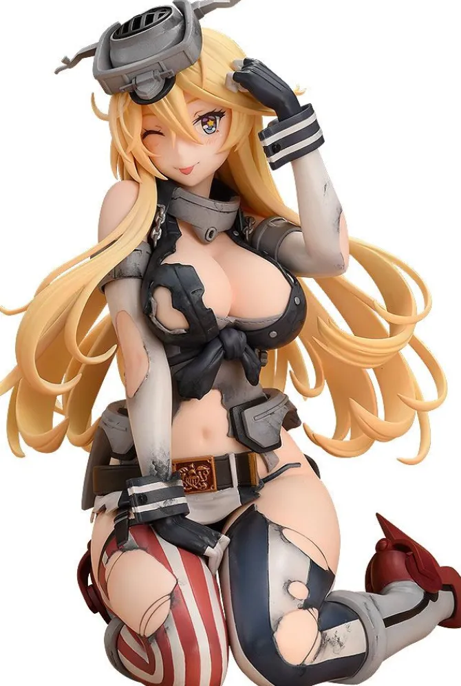 Kantai Collection - Iowa Statue / Half-Damaged Light Armament Version: Max Factory