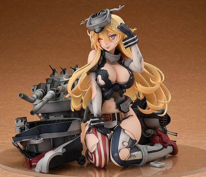 Kantai Collection - Iowa Statue / Half-Damaged Heavy Armament Version: Max Factory