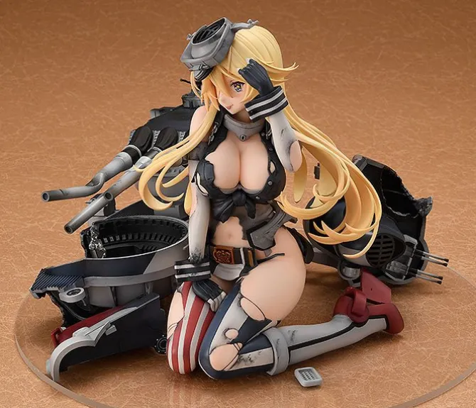 Kantai Collection - Iowa Statue / Half-Damaged Heavy Armament Version: Max Factory