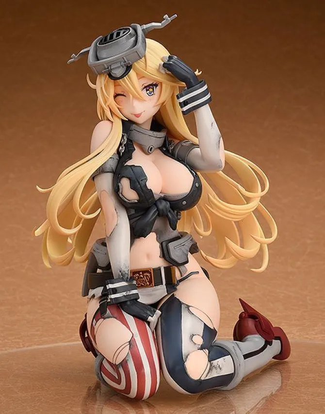 Kantai Collection - Iowa Statue / Half-Damaged Heavy Armament Version: Max Factory