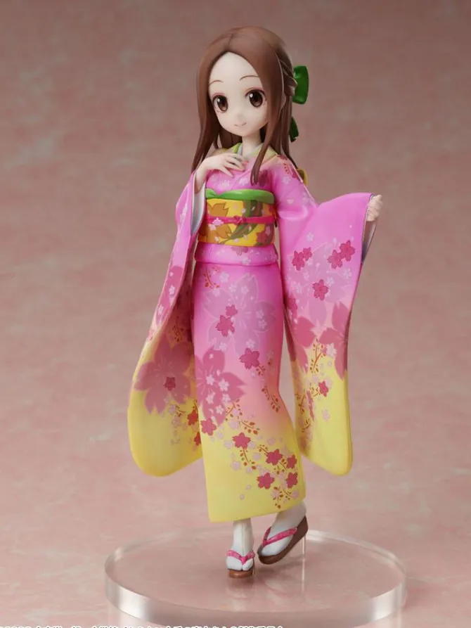 Karakai Jozu No Takagi-san - Takagi-san Statue / Sakura Kimono Ver.: Furyu