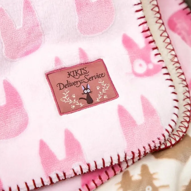 Kikis kleiner Lieferservice - Opalised-Fleecedecke Jiji silhouette : Marushin