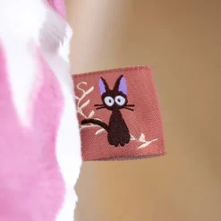 Kikis kleiner Lieferservice - Opalised block Kissen Jiji silhouette: Marushin