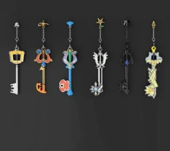 Kingdom Hearts - Anhänger 6er-Pack / Key Blade Collection - Diecast: Square Enix