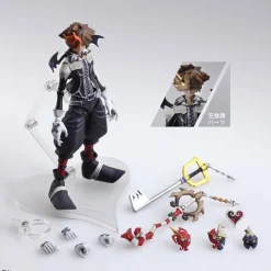 Kingdom Hearts II - Sora Actionfigur / Bring Arts - Halloween Town Version: Square Enix