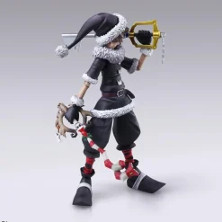 Kingdom Hearts II - Sora Actionfigur / Bring Arts - Christmas Town Version: Square Enix