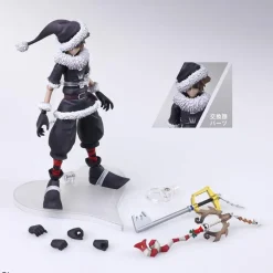 Kingdom Hearts II - Sora Actionfigur / Bring Arts - Christmas Town Version: Square Enix
