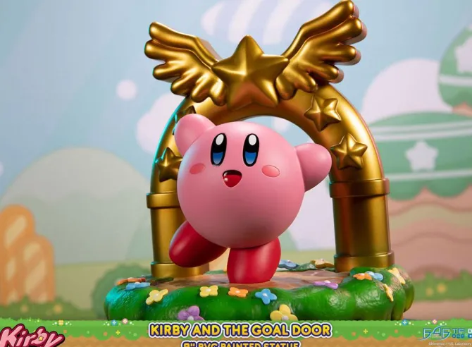 Kirby - Kirby and the Goal Door Statue: First 4 Figures