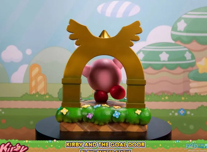 Kirby - Kirby and the Goal Door Statue: First 4 Figures