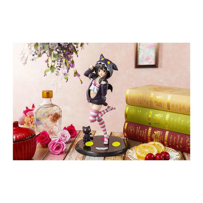 Kono Subarashii Sekai ni Shukufuku wo! - Megumin Statue / Hoodie Look Chomusuke Version: Kadokawa