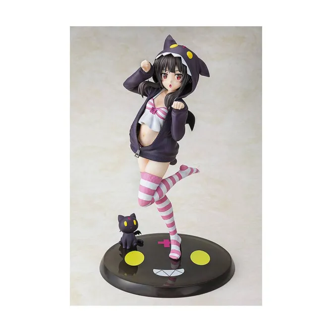 Kono Subarashii Sekai ni Shukufuku wo! - Megumin Statue / Hoodie Look Chomusuke Version: Kadokawa