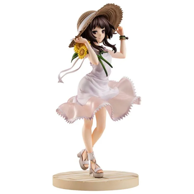 Kono Subarashii Sekai ni Shukufuku wo! - Megumin Statue / Sunflower One-Piece Dress Version: Kadokaw