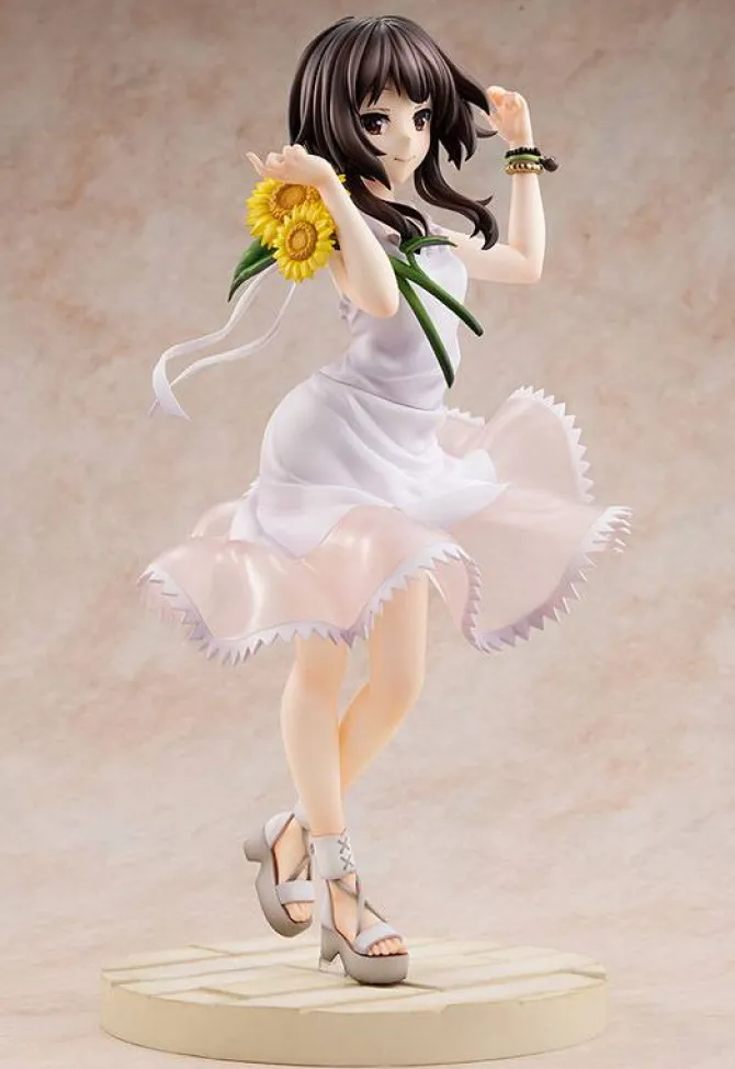 Kono Subarashii Sekai ni Shukufuku wo! - Megumin Statue / Sunflower One-Piece Dress Version: Kadokaw