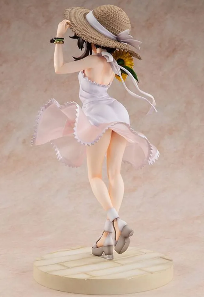 Kono Subarashii Sekai ni Shukufuku wo! - Megumin Statue / Sunflower One-Piece Dress Version: Kadokaw