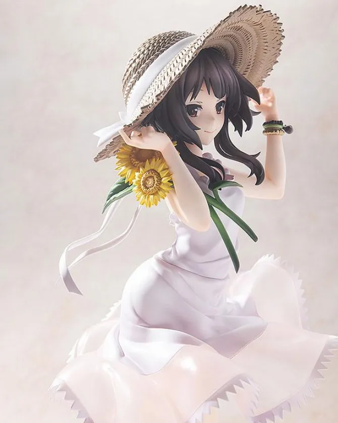 Kono Subarashii Sekai ni Shukufuku wo! - Megumin Statue / Sunflower One-Piece Dress Version: Kadokaw