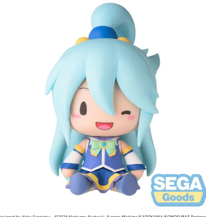 Konosuba - Aqua Fuwa Petit Chibi Figur / God´s blessing on this wonderful world! 3: Sega