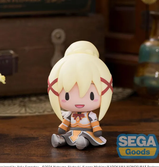 Konosuba - Darkness Fuwa Petit Chibi Figur / God´s blessing on this wonderful world! 3: Sega
