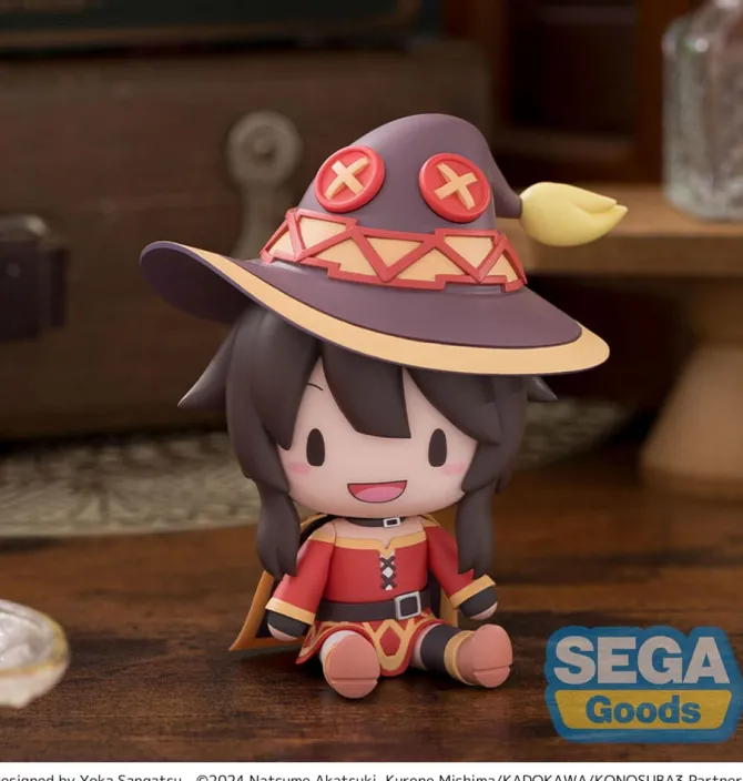 Konosuba - Megumin Fuwa Petit Chibi Figur / God´s blessing on this wonderful world! 3: Sega