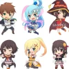 KonoSuba Crimson Legend - Schlüsselanhänger Nendoroid Plus 6er-Pack: Good Smile Company