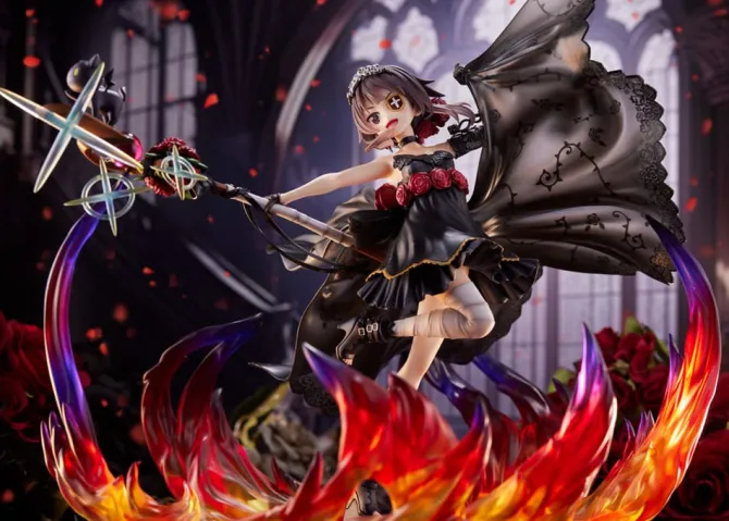 KonoSuba God's blessing on this wonderful world! - Megumin the Black Rose Statue / Dress Ver.: Furyu