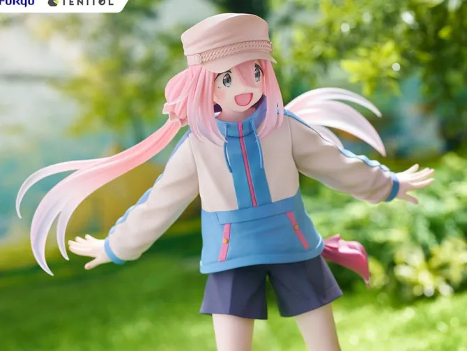 Laid-Back Camp - Nadeshiko Kagamihara Statue / Tenitol: Furyu