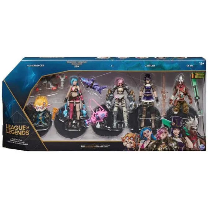 League of Legends - 5er Pack Actionfigur / Deluxe: Spin Master