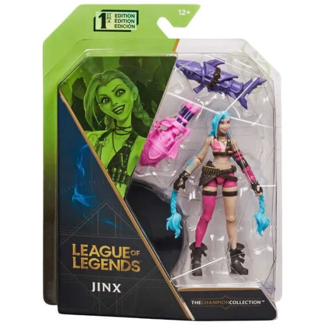 League of Legends - Jinx Actionfigur: Spin Master