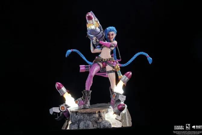League of Legends - Jinx Statue: Pure Arts