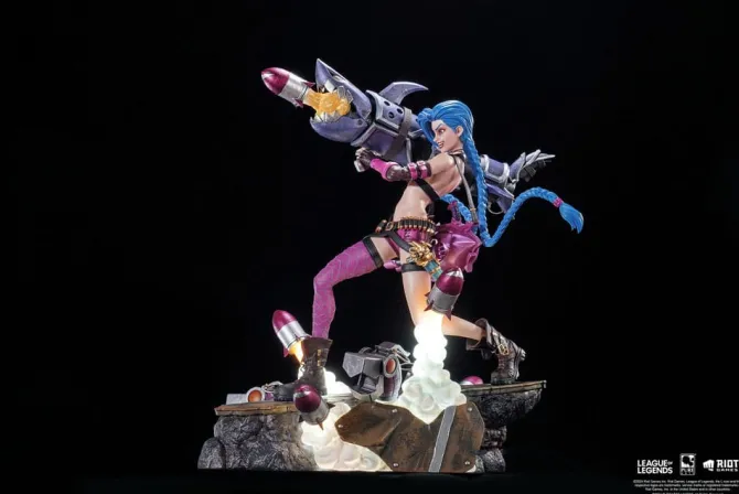League of Legends - Jinx Statue: Pure Arts
