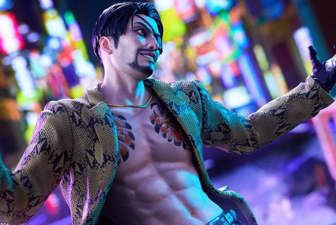 Like a Dragon - Goro Majima Statue: Kotobukiya