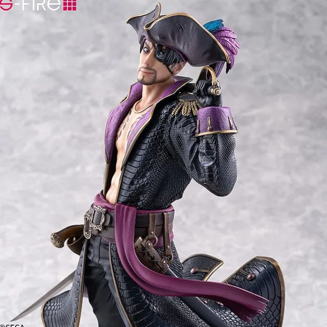 Like a Dragon: Pirate Yakuza in Hawaii - Goro Majima Statue / S-Fire (Captain Majima): Sega