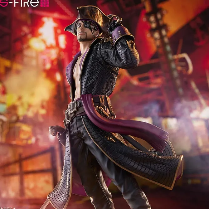 Like a Dragon: Pirate Yakuza in Hawaii - Goro Majima Statue / S-Fire (Captain Majima): Sega