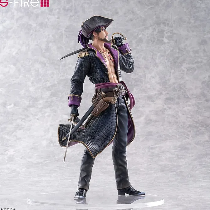 Like a Dragon: Pirate Yakuza in Hawaii - Goro Majima Statue / S-Fire (Captain Majima): Sega