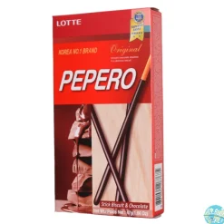 LOTTE - Pepero Original - Gebäckstange mit Schokolade 47g