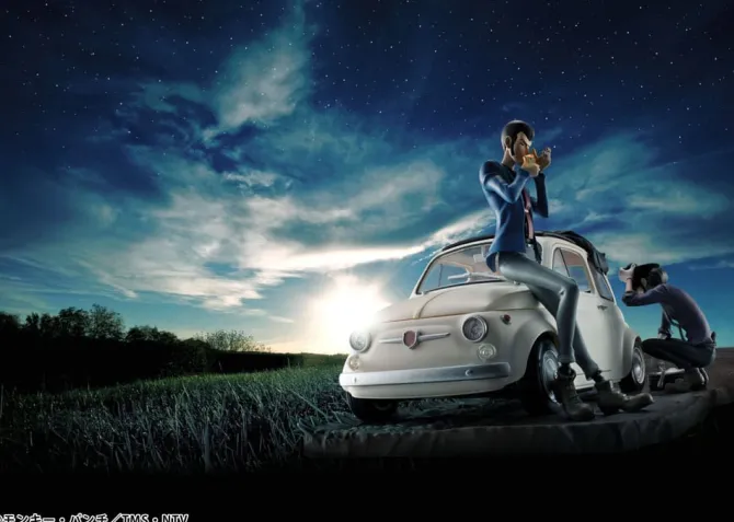 Lupin III - Lupin the Gallery Punk at Dawn Statue: Megahouse