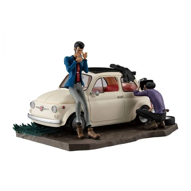 Lupin III - Lupin the Gallery Punk at Dawn Statue: Megahouse