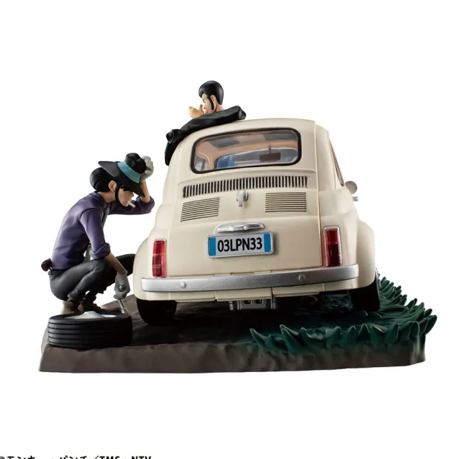 Lupin III - Lupin the Gallery Punk at Dawn Statue: Megahouse