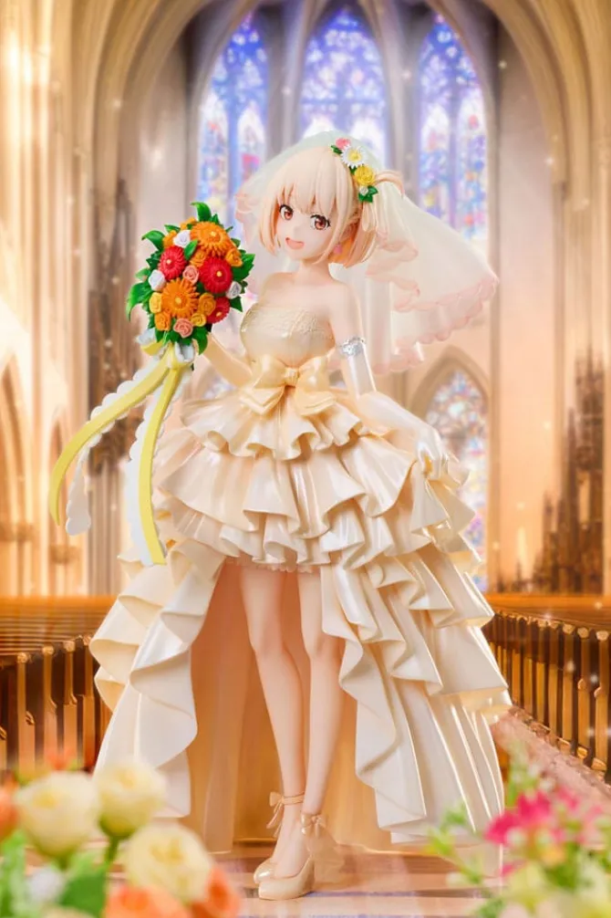 Lycoris Recoil - Chisato Nishikigi Statue / Wedding dress Ver.: Aniplex